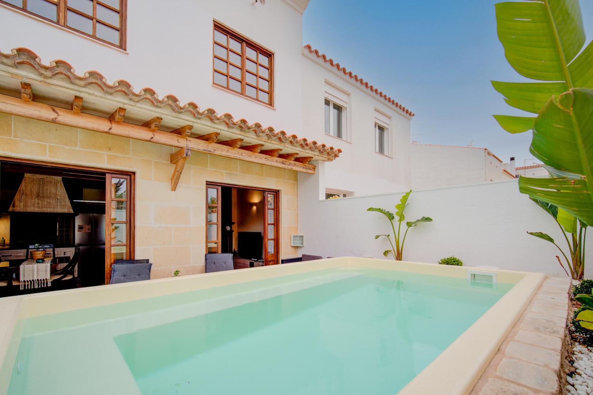 Casa Boutique Xalam " Piscina Climatizada, Jacuzzi, Billar " Vila Sant Lluís Exterior foto